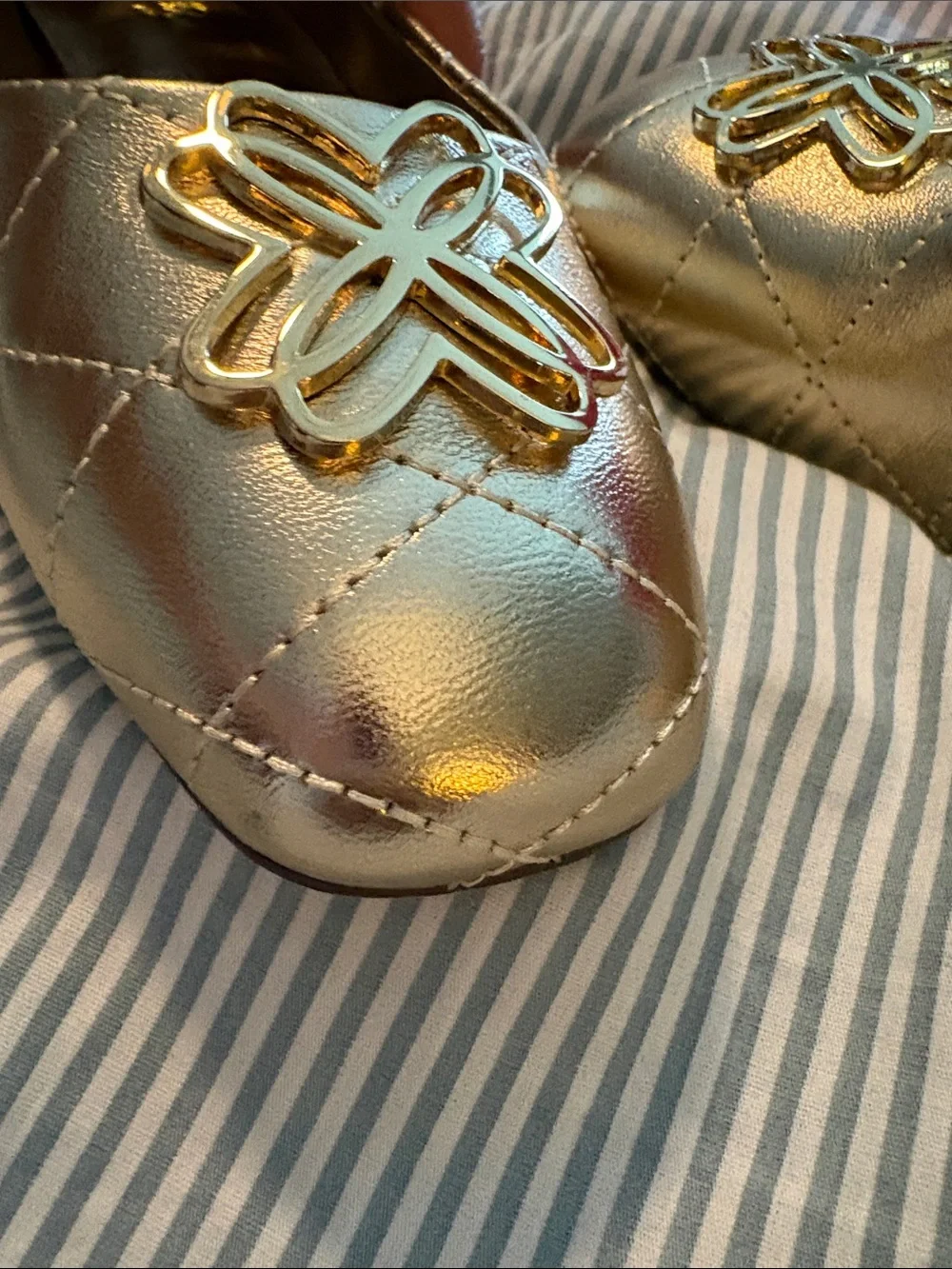 Lilly Pulitzer shimmery metallic